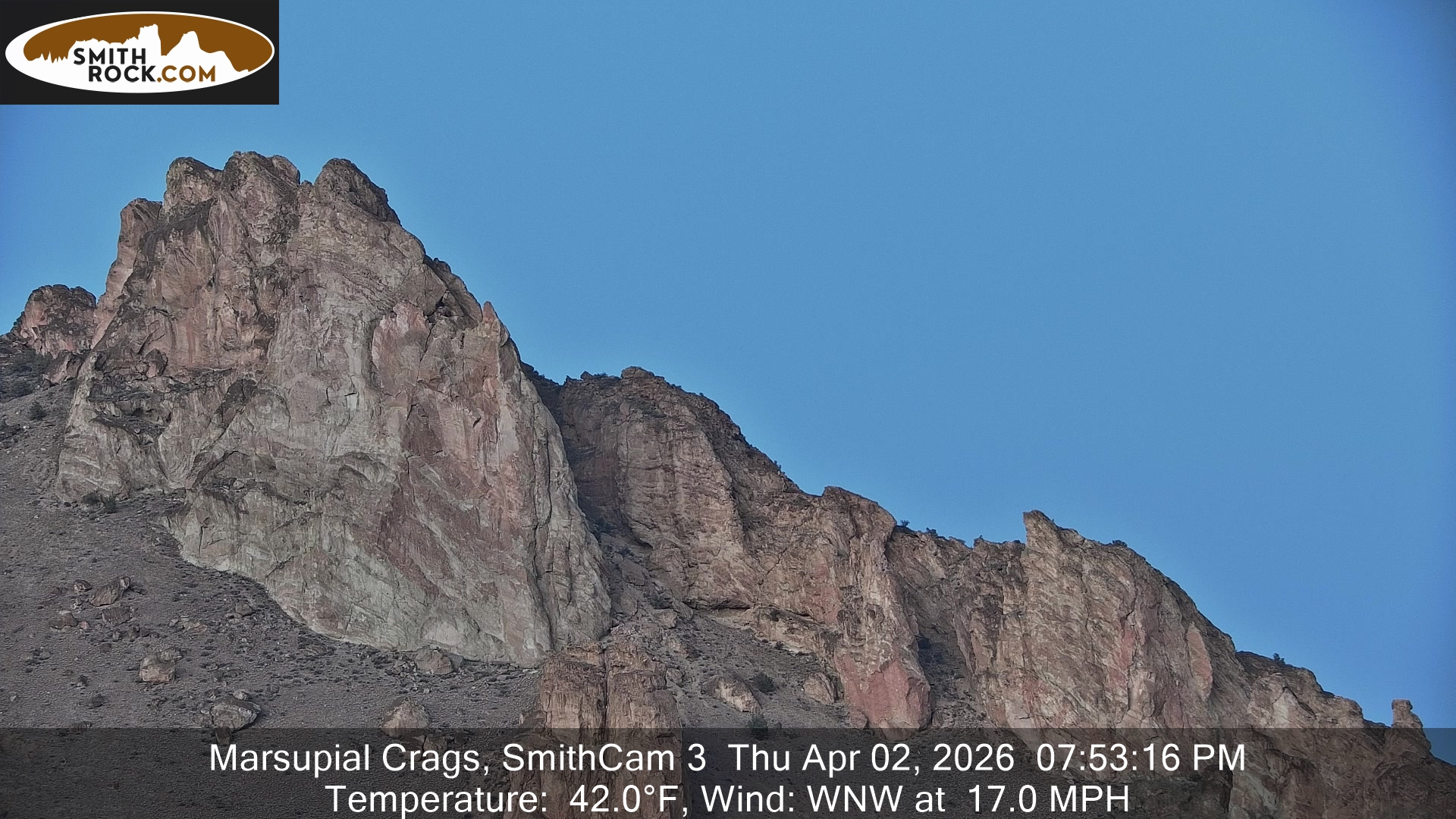 SmithRock.com Smith Rock Webcam SmithCam 3